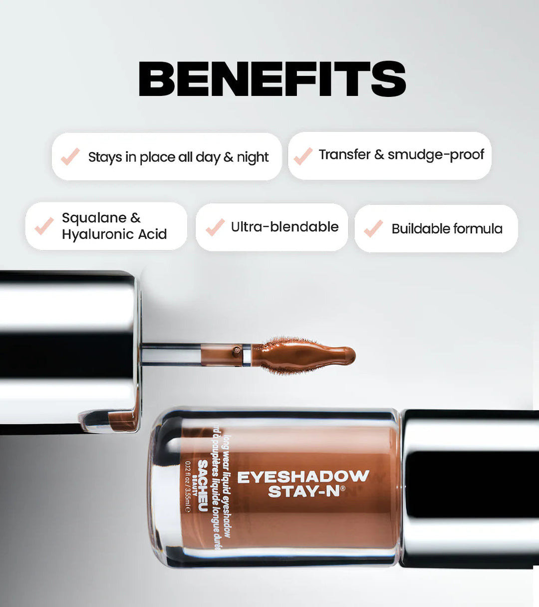 Eyeshadow Stay-N® All-Day Liquid Eyeshadow - GLAM MODA