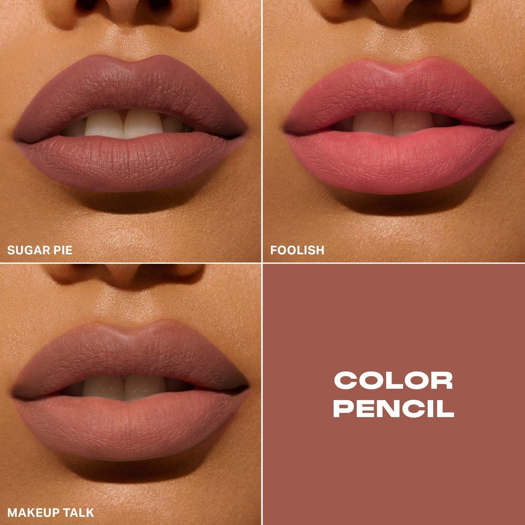 Color Pencil Lip Liner - Long-Wear Lip Liner - GLAM MODA