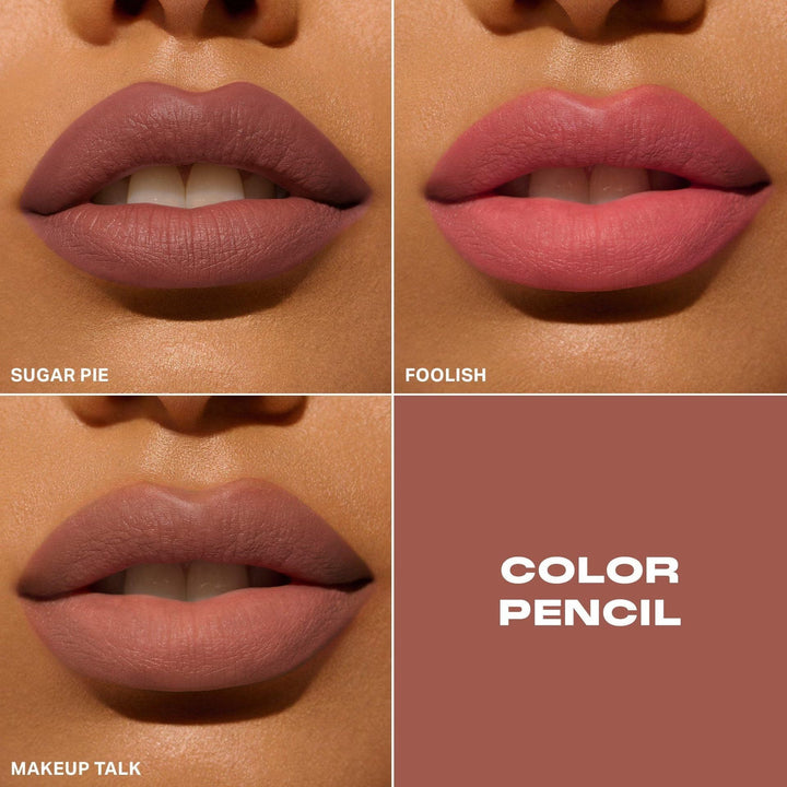 Color Pencil Lip Liner - Long-Wear Lip Liner - GLAM MODA