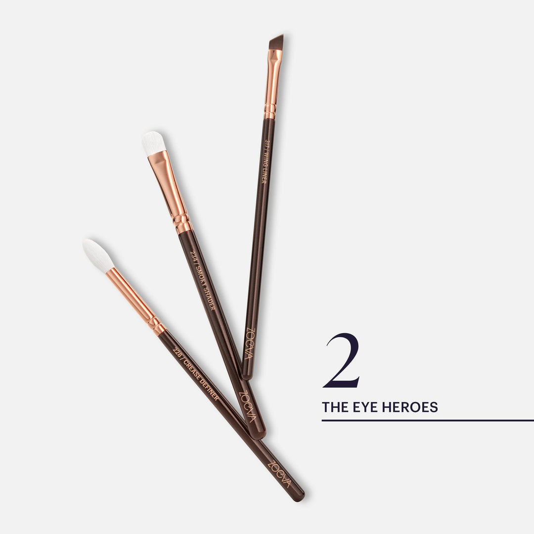 The Complete Brush Set (Rosé Golden Edition) - GLAM MODA
