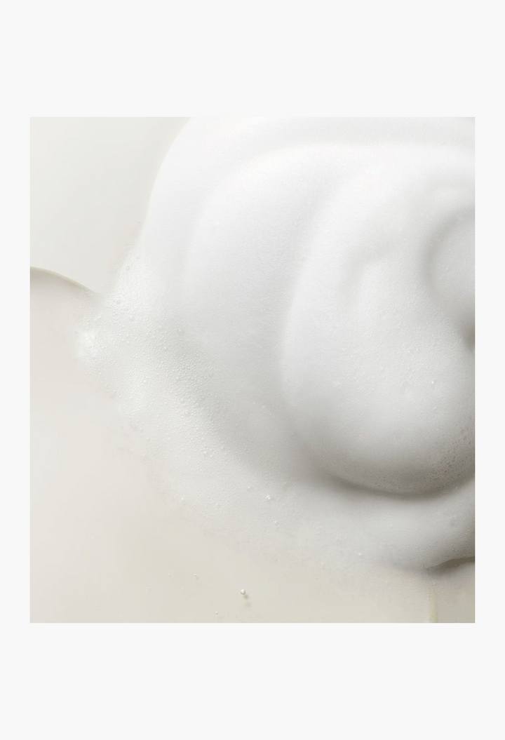 GLAM MODA Volumising Shampoo white airy foam texture for hair volume and softness