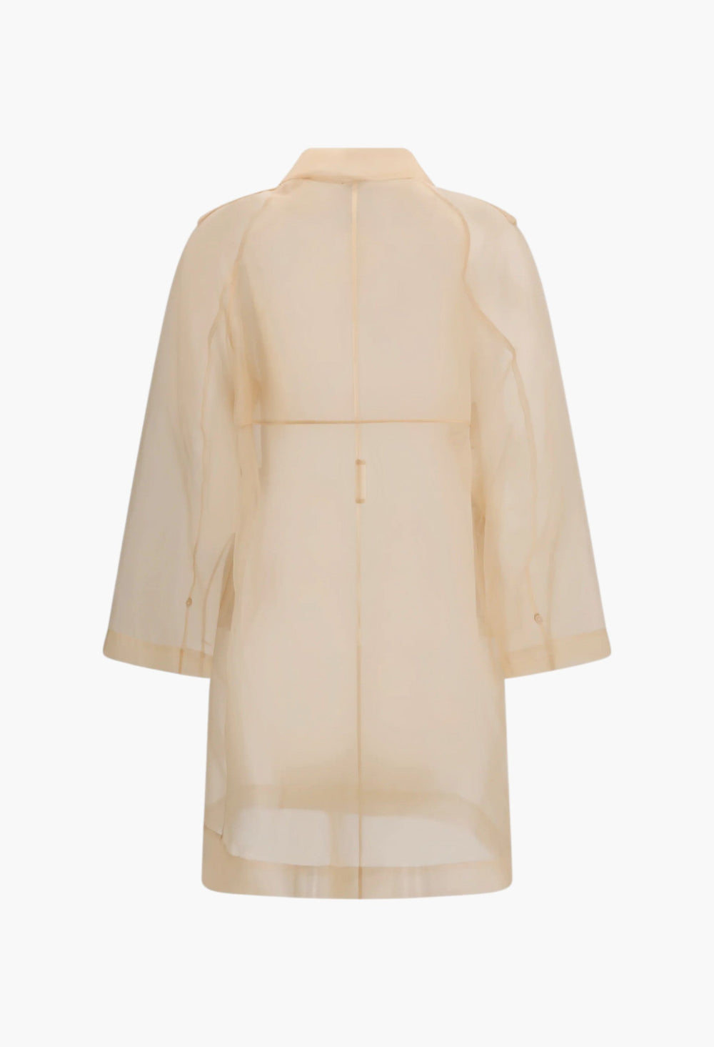Silk Trench Coat - GLAM MODA