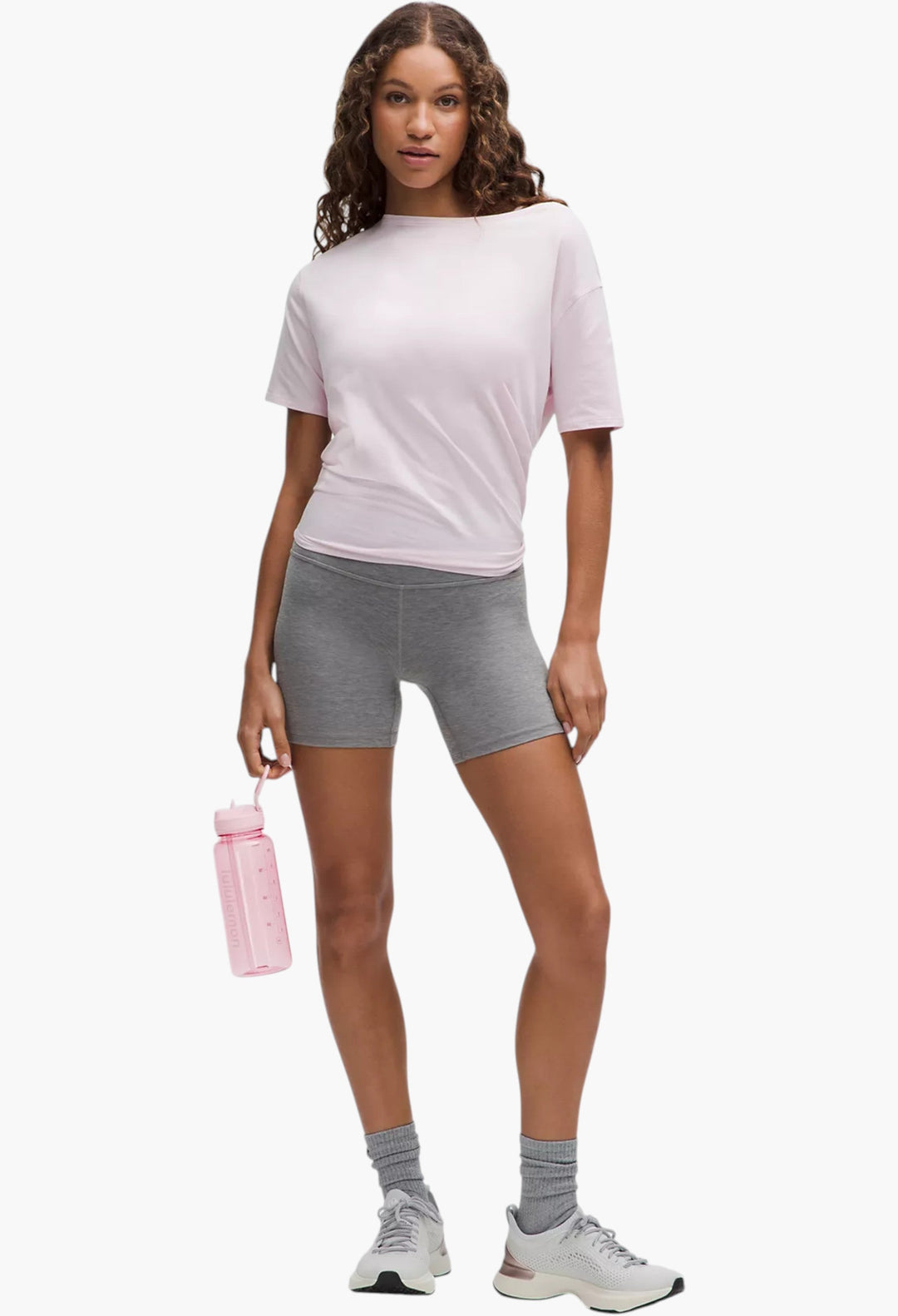 Back to Life Clear Bottle 32oz Straw Lid - GLAM MODA