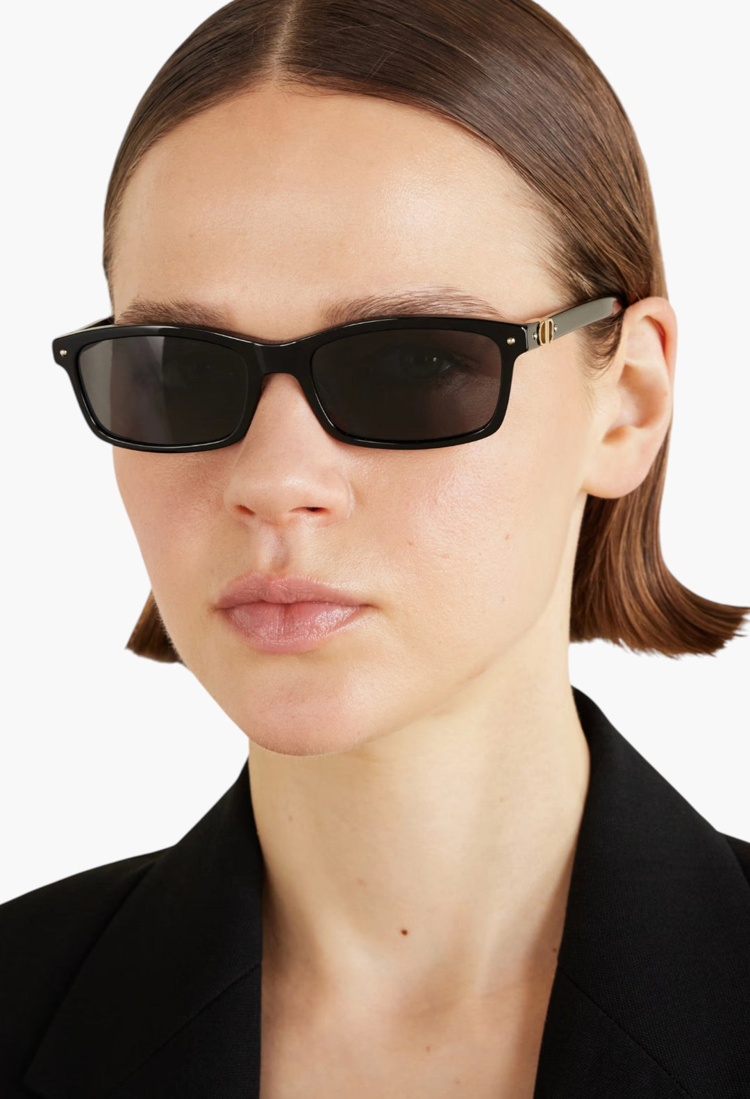 Petit CD S1I Rectangular-Frame Acetate Sunglasses - GLAM MODA