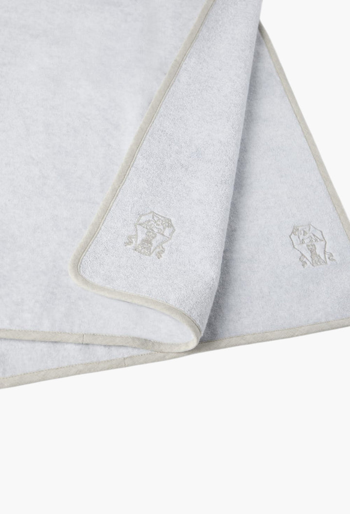 2-Piece Cotton Terrycloth Towel Set With Embroidery - GLAM MODA