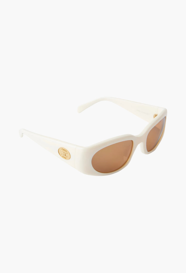 Journey Round-Frame Acetate Sunglasses - GLAM MODA