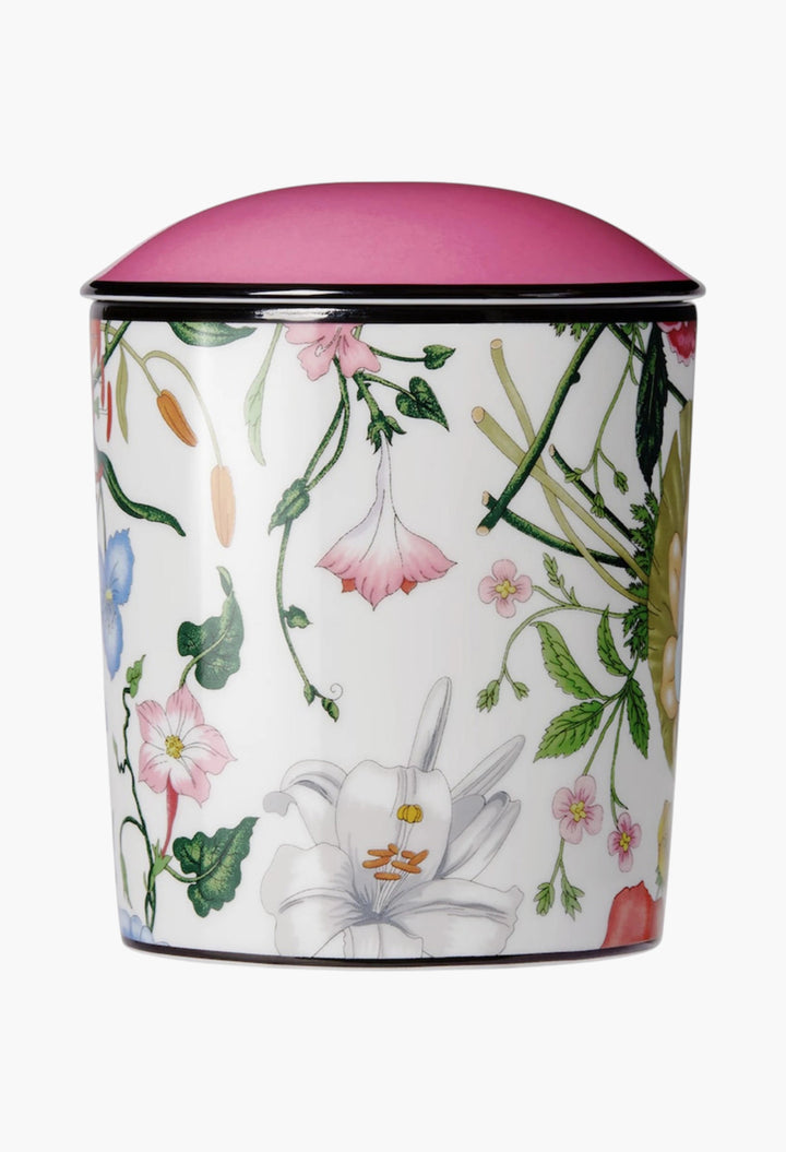 X Ginori 1735 Flora-Print Fresia Candle - GLAM MODA