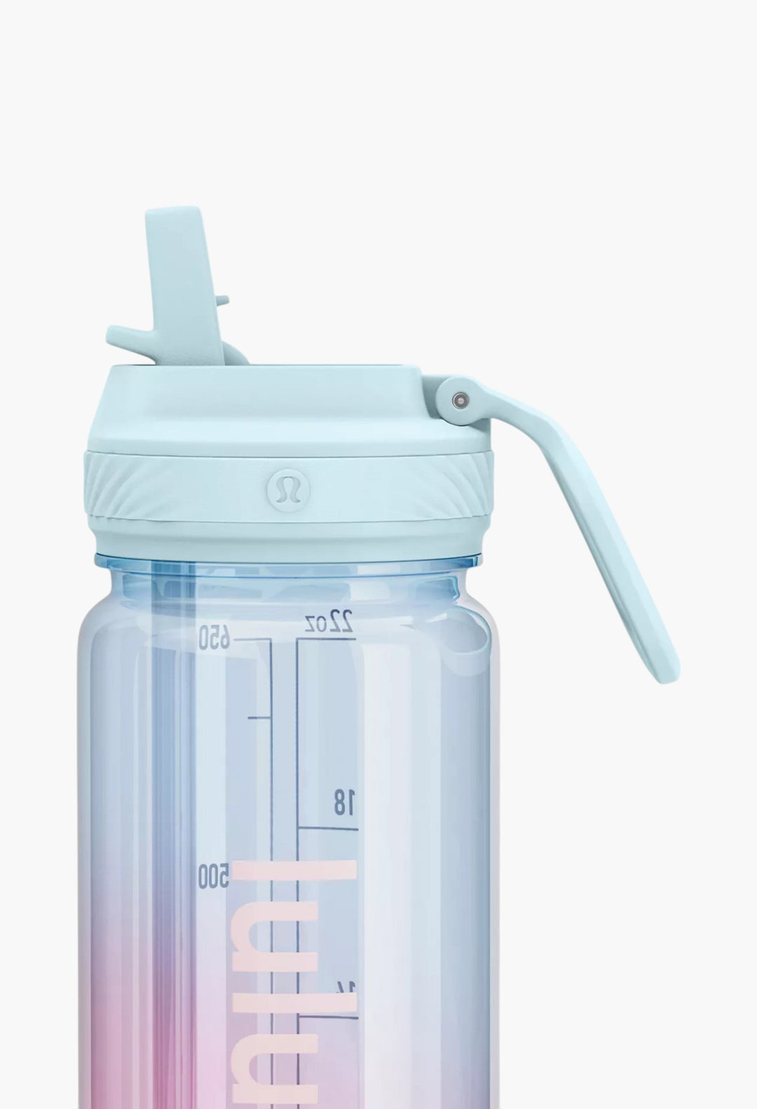 Back to Life Clear Bottle 24oz Straw Lid