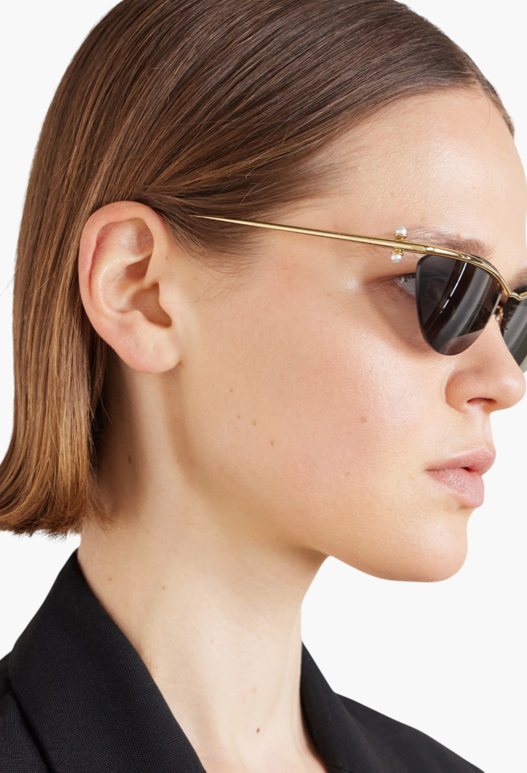 Diortribales B2U Cat-Eye Gold-Tone Sunglasses - GLAM MODA