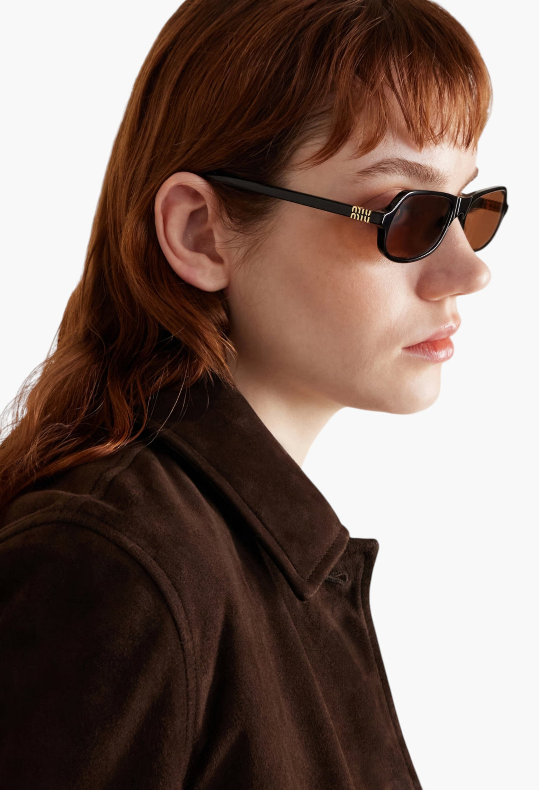 Round-Frame Acetate Sunglasses - GLAM MODA