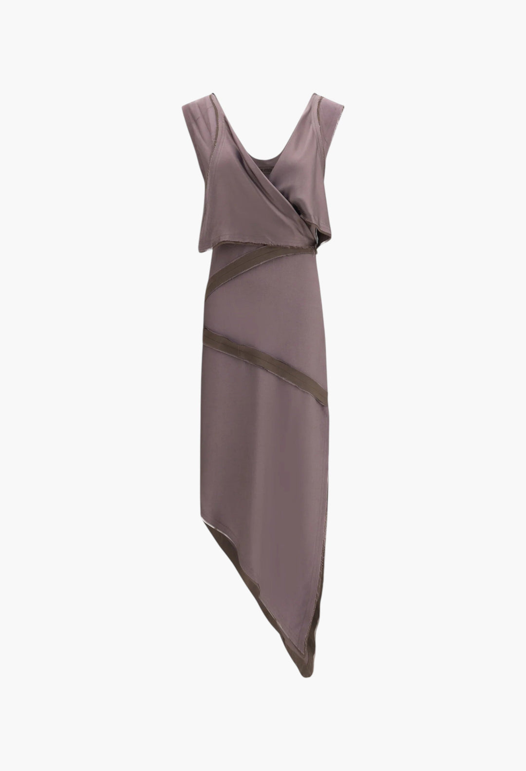 Asymmetrical Midi Dress - GLAM MODA