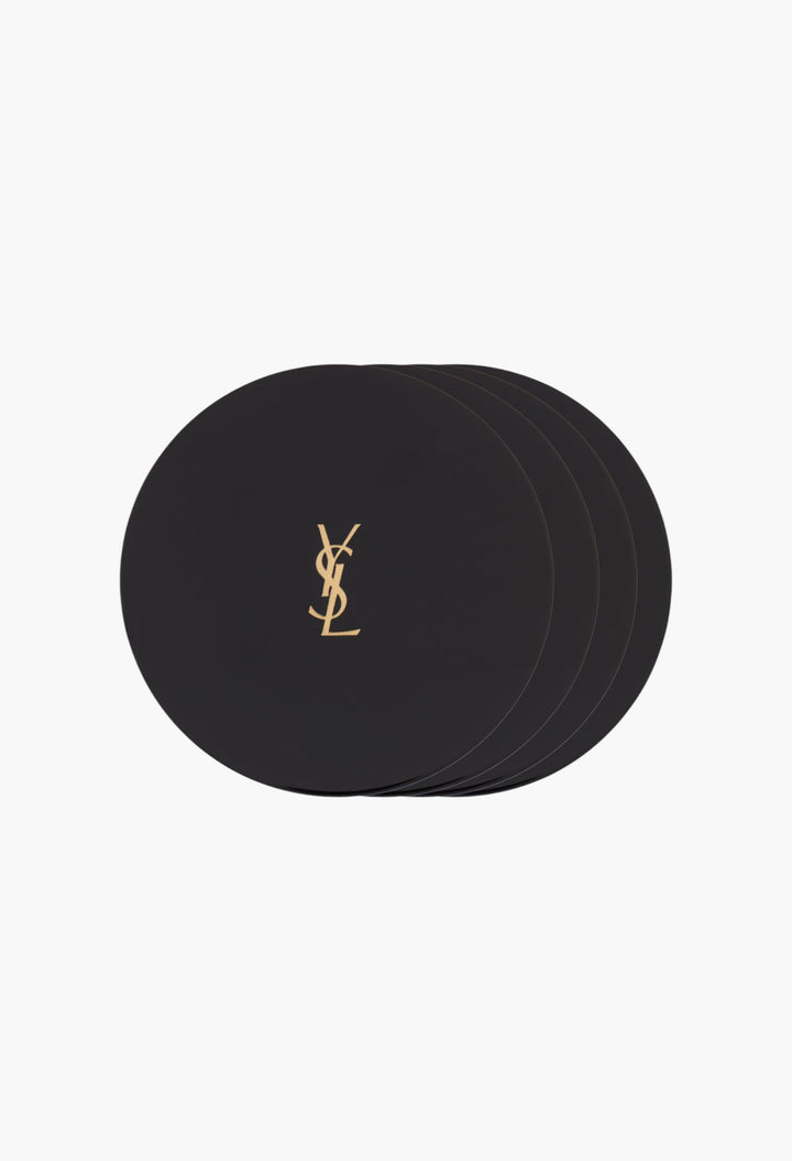 Cassandre Coasters In Lacquered Wood - GLAM MODA