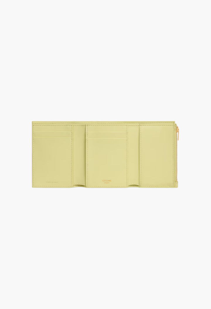 Fine Strap Wallet Nino In Supple Grained Calfskin - GLAM MODA