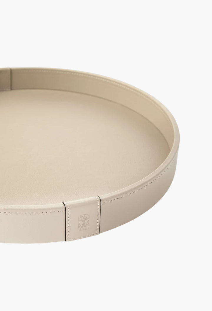 Wooden Tray With Leather Cover - GLAM MODA