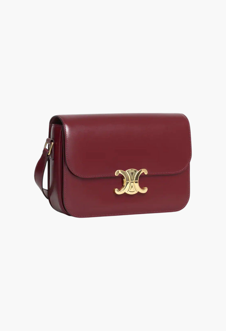Classique Triomphe Bag In Shiny Calfskin - GLAM MODA