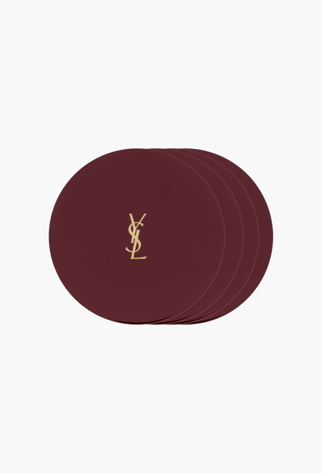 Cassandre Coasters In Lacquered Wood - GLAM MODA