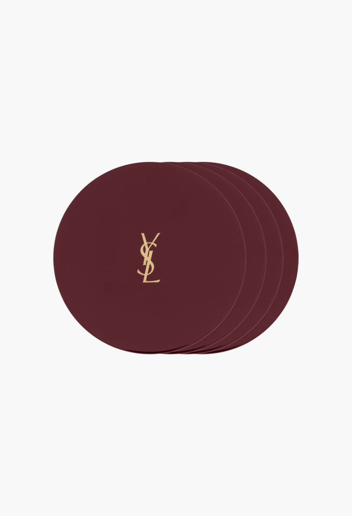 Cassandre Coasters In Lacquered Wood - GLAM MODA