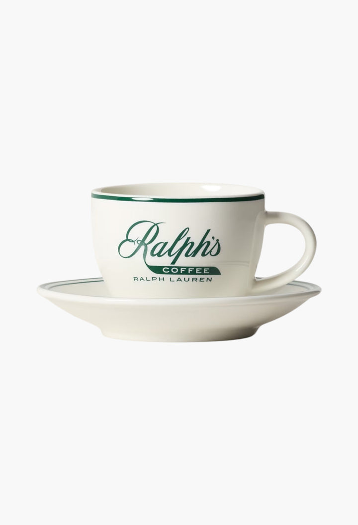 Ralph’s Coffee Espresso Cup & Saucer - GLAM MODA