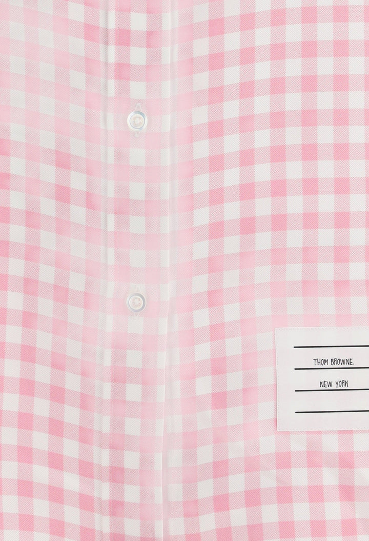 Checked silk Shirt - GLAM MODA