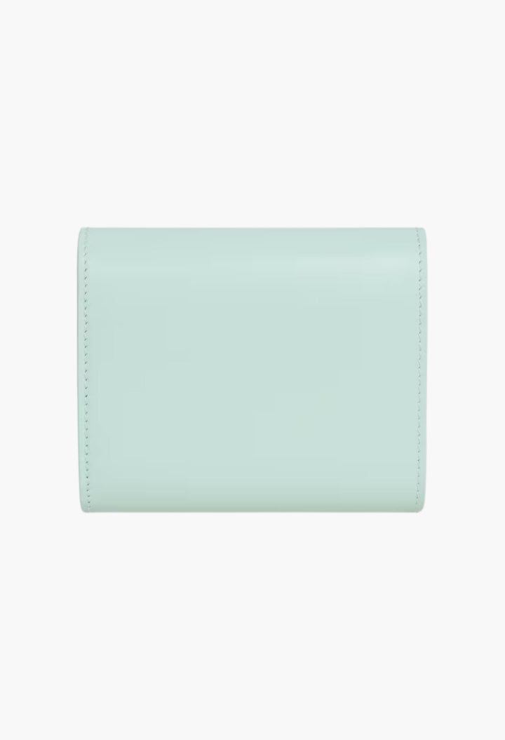 Small Flap Wallet Triomphe In Shiny Calfskin - GLAM MODA
