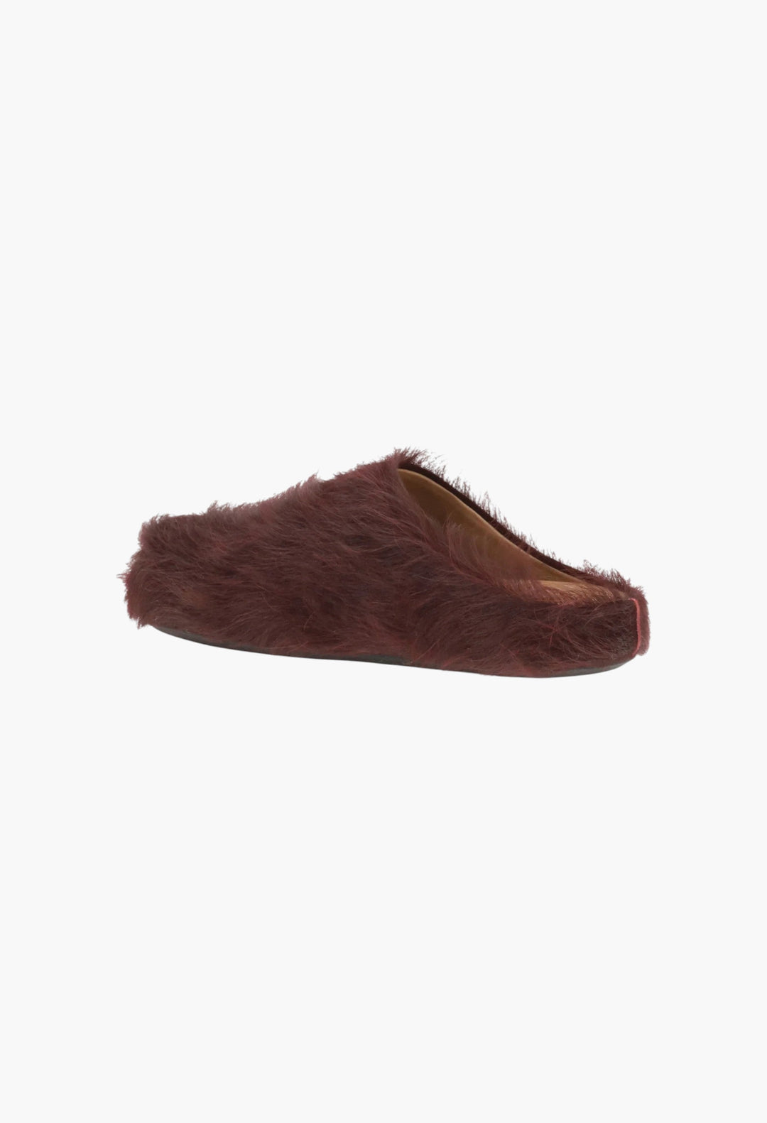 Long-haired calfskin Fussbett Mules - GLAM MODA