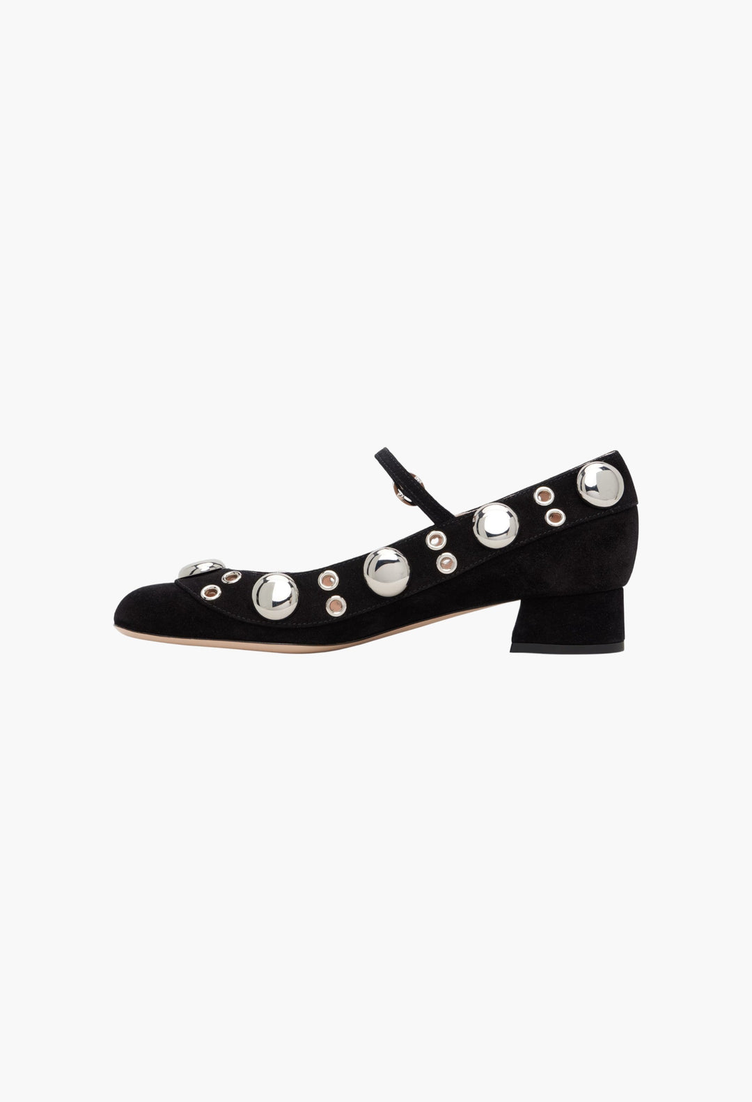 Black Nellcôte Mary-Jane Heels - GLAM MODA