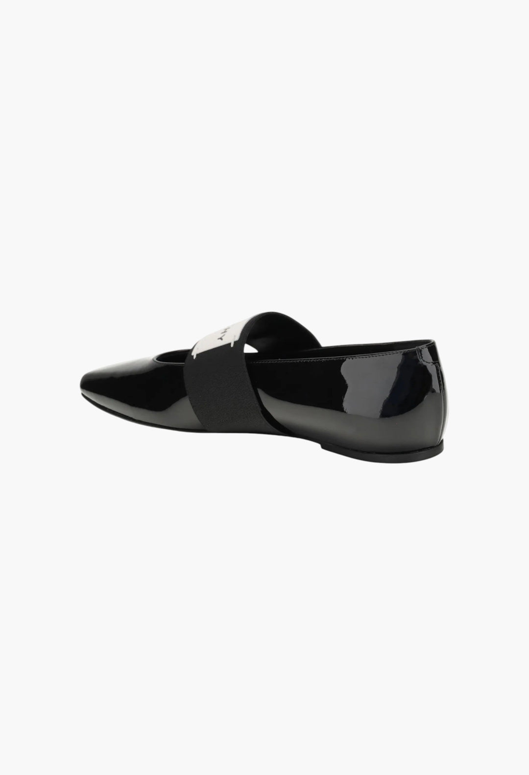 Patent-leather Squared Ballerinas - GLAM MODA