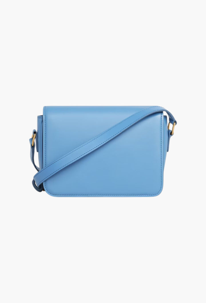 Teen Triomphe Bag In Shiny Calfskin - GLAM MODA