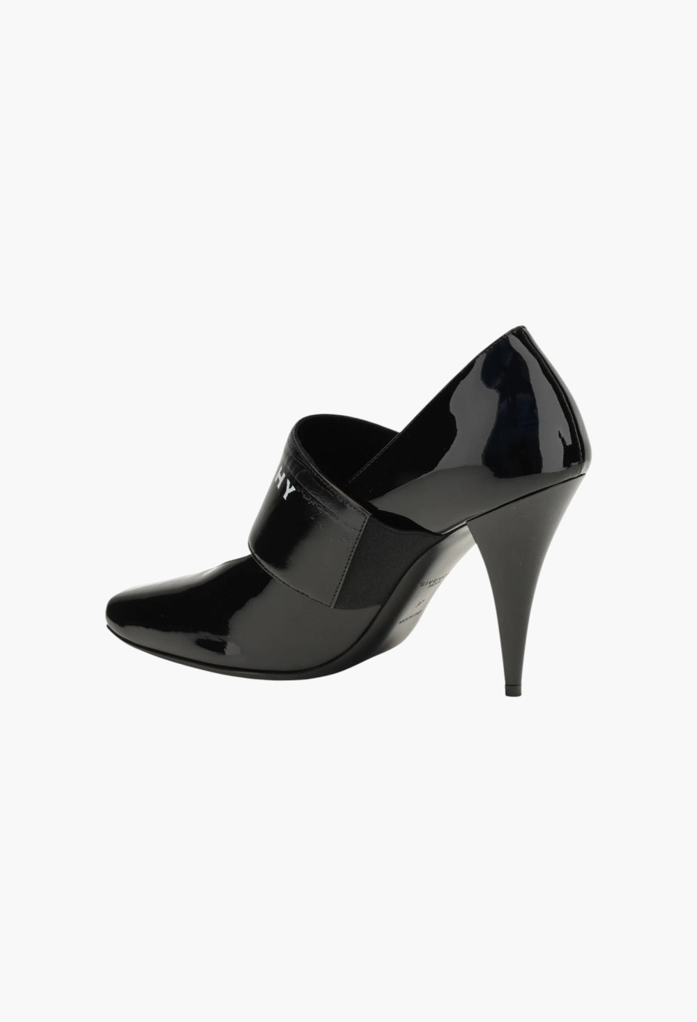 Sliced Square Logo Pumps - GLAM MODA