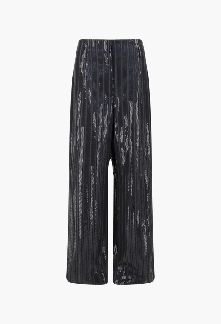 Pants With Sequins - GLAM MODA