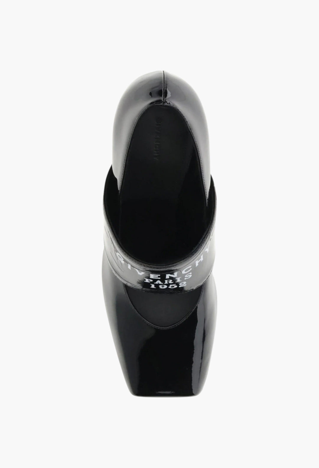 Sliced Square Logo Pumps - GLAM MODA