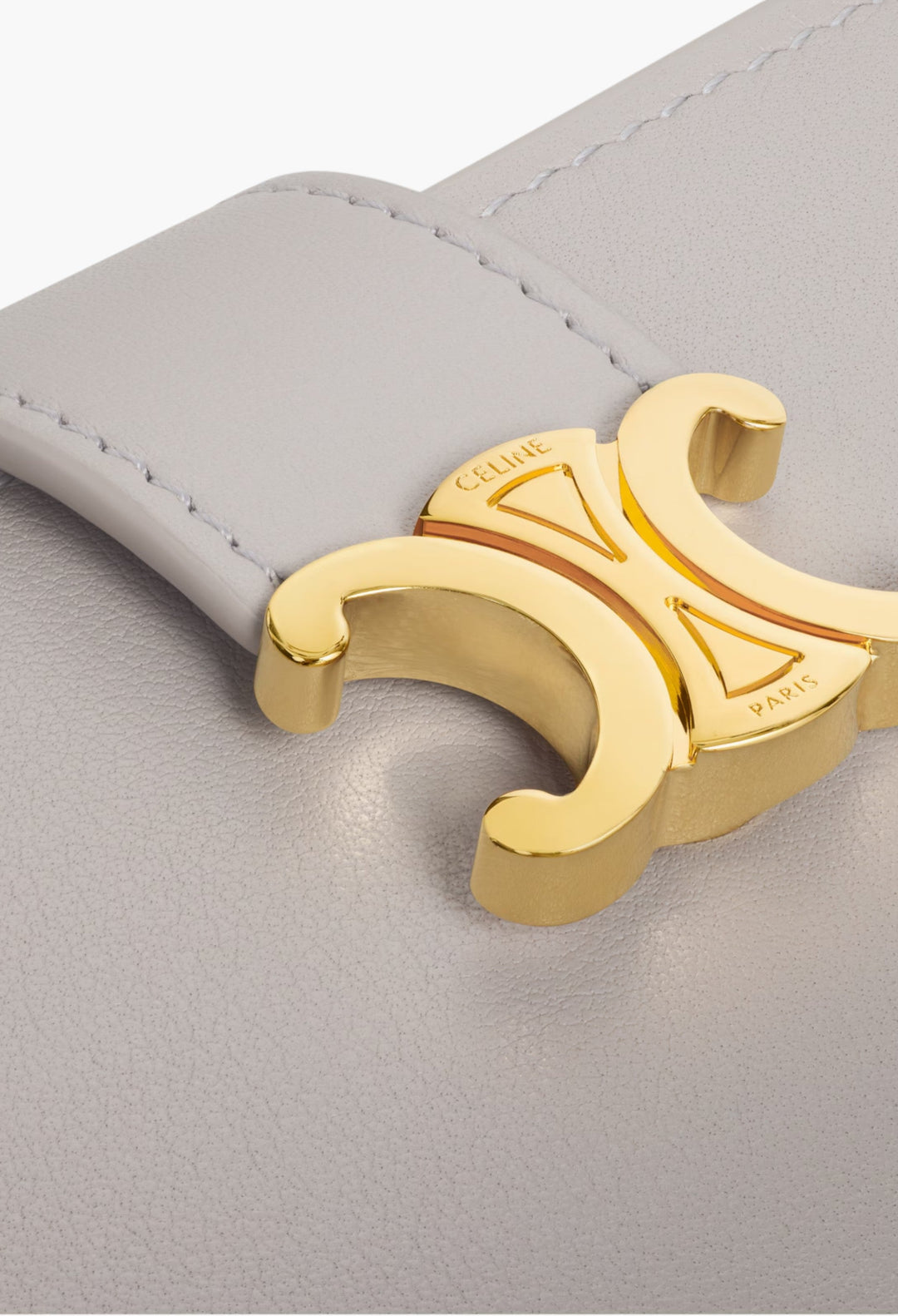 Fine Strap Wallet Nino In Supple Grained Calfskin - GLAM MODA