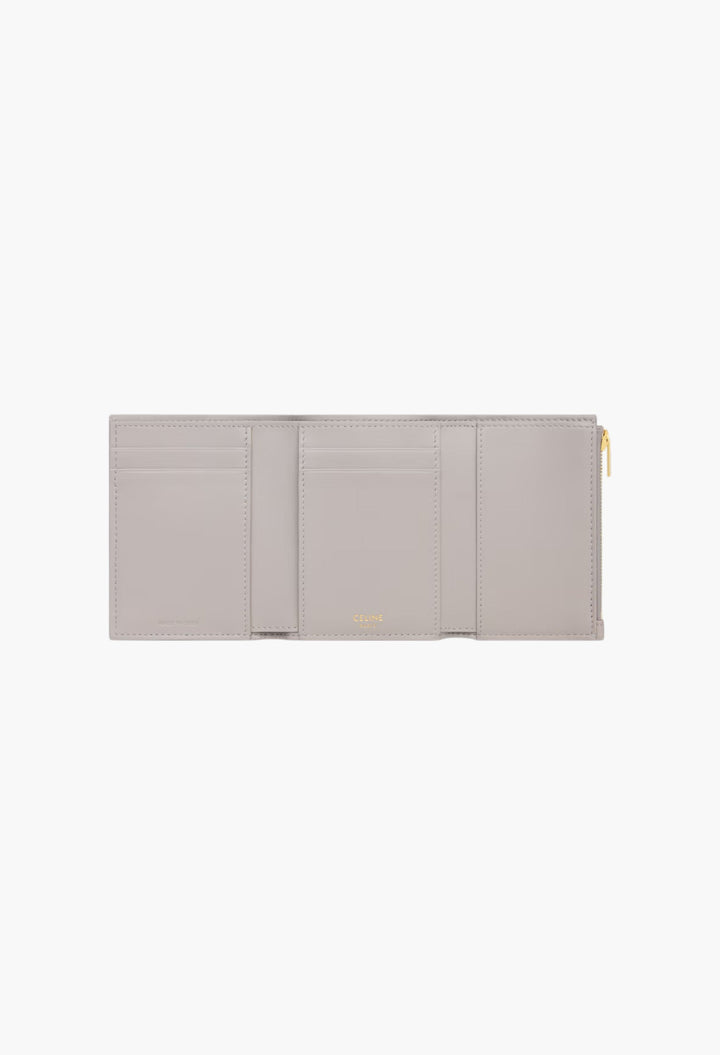 Fine Strap Wallet Nino In Supple Grained Calfskin - GLAM MODA