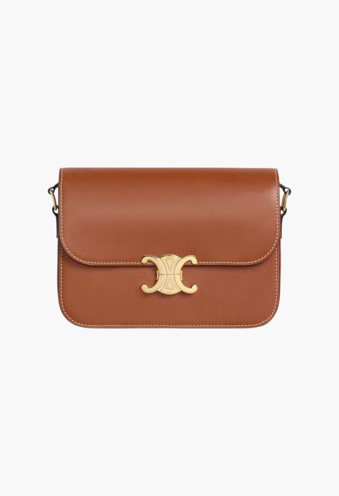 Classique Triomphe Bag In Shiny Calfskin - GLAM MODA