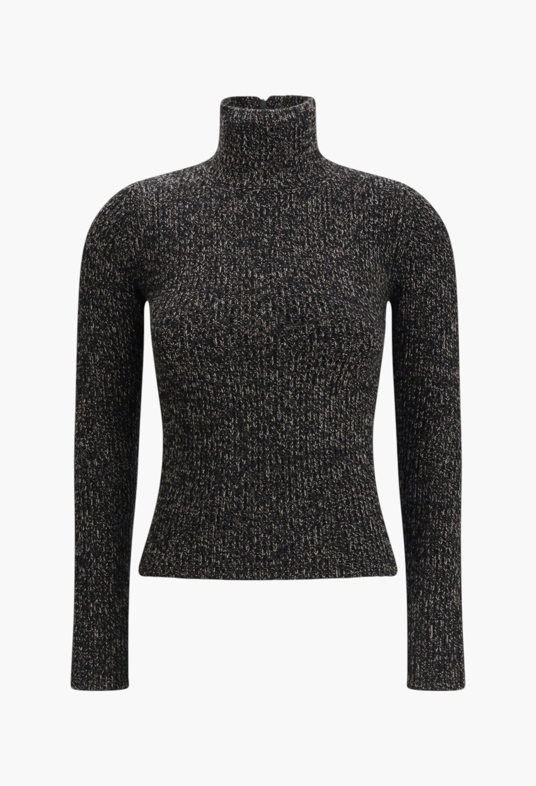 Ribbed Long-Sleeve T-shirt - GLAM MODA