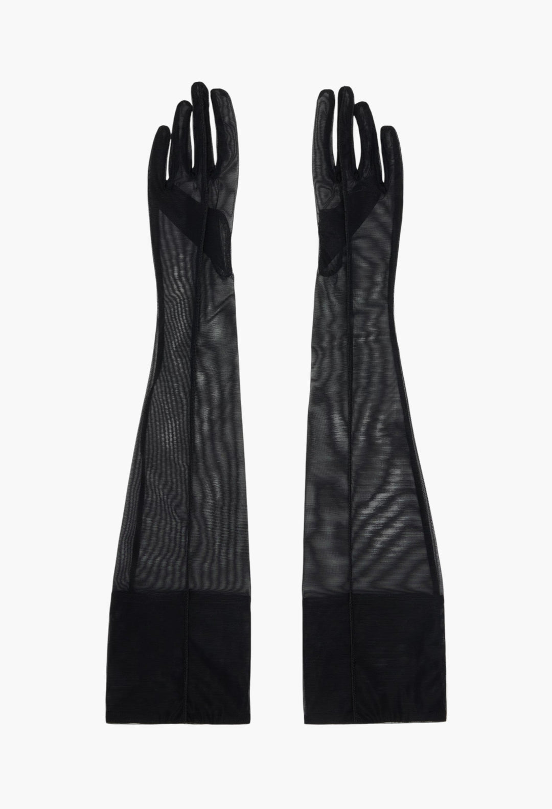 Black Sheer Gloves - GLAM MODA