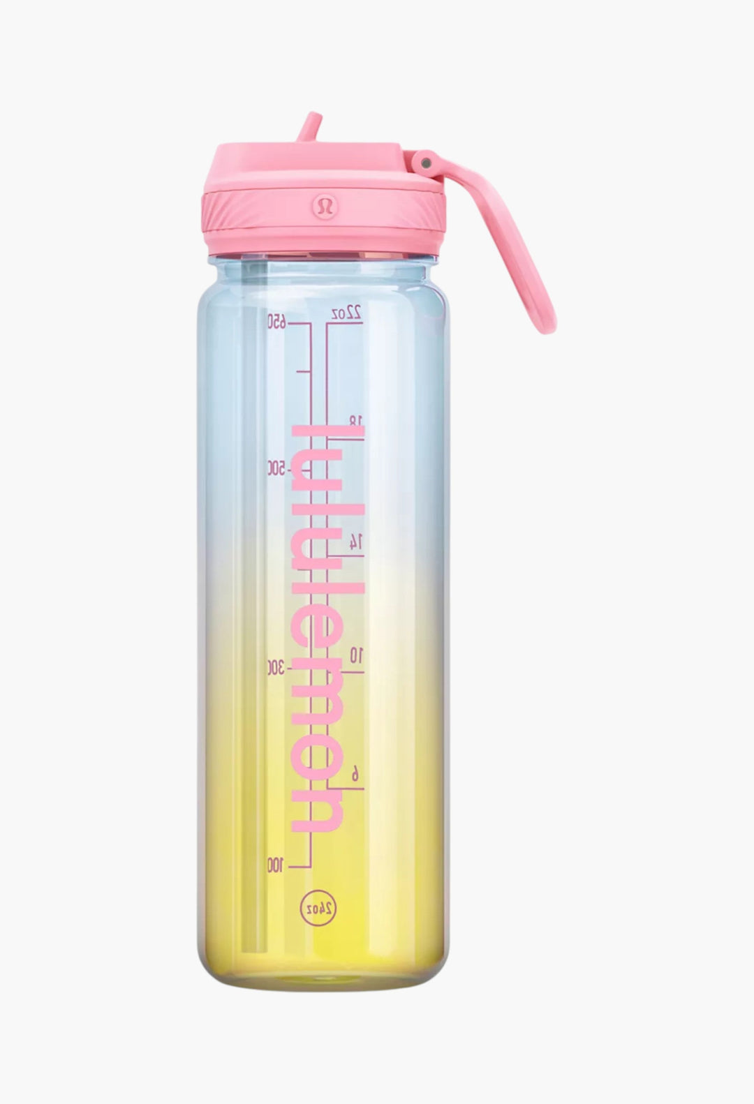 Back to Life Clear Bottle 24oz Straw Lid - GLAM MODA