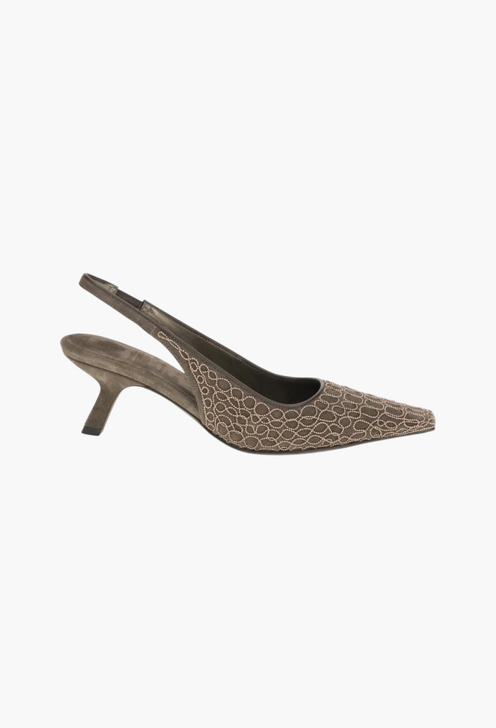 City Slingback Heels - GLAM MODA