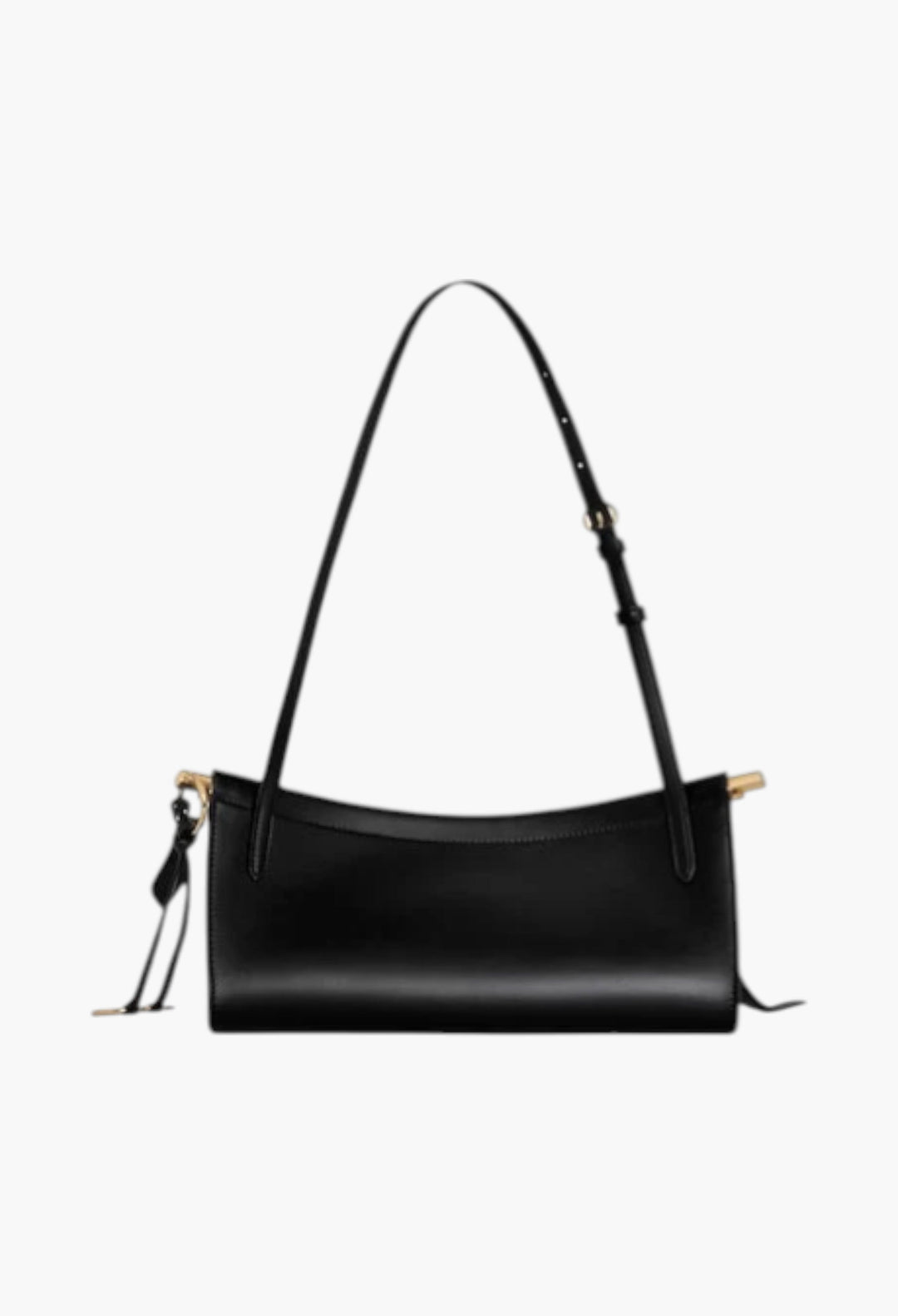 Le Click East West Small Bag In Leather - GLAM MODA