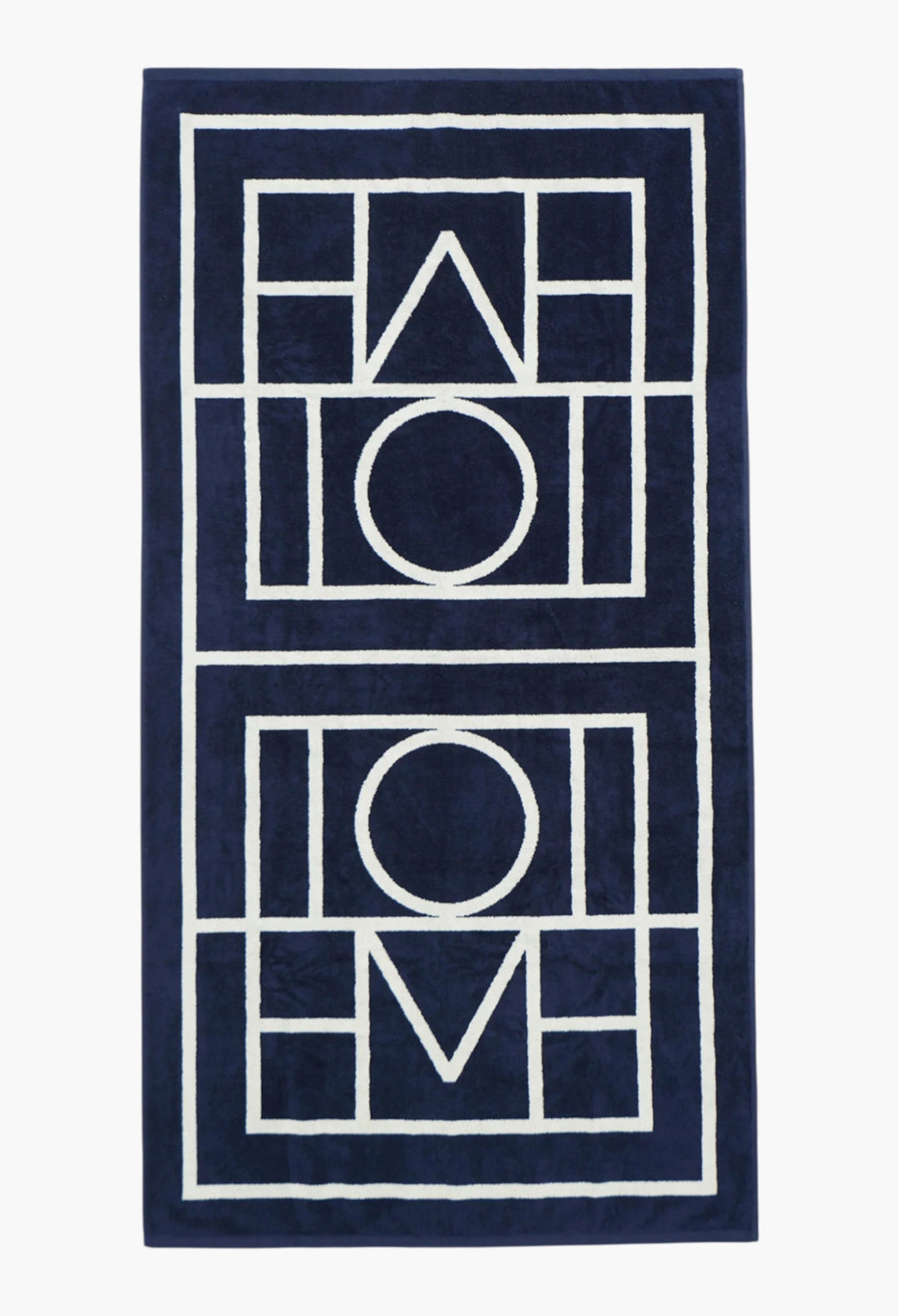 Monogram Jacquard Beach Towel