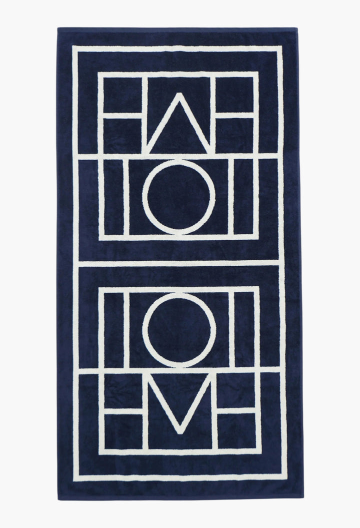 Monogram Jacquard Beach Towel