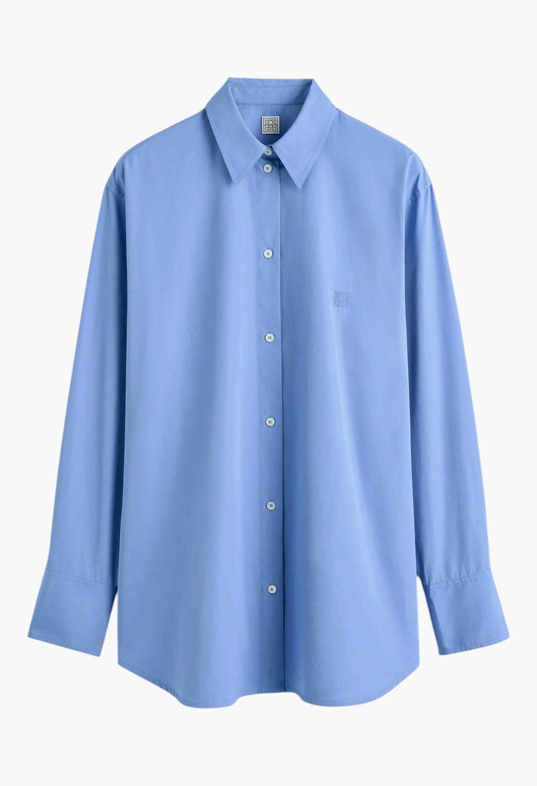 Cotton Summer Shirt Cornflowe