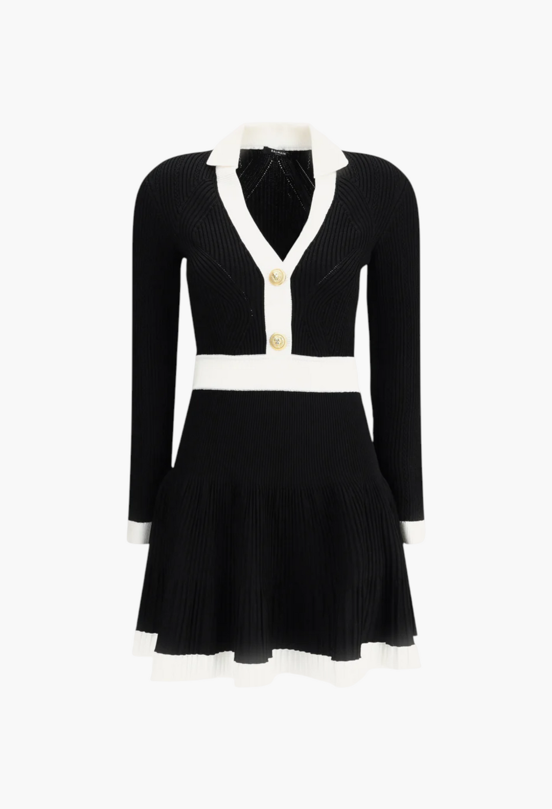 Knit short Dress - GLAM MODA