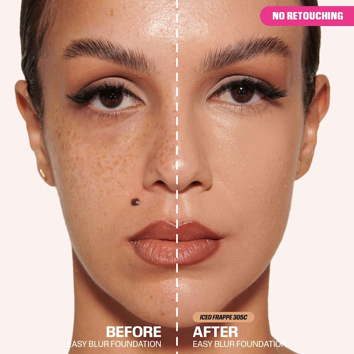 Easy Blur Natural Airbrush Foundation with Niacinamide - GLAM MODA
