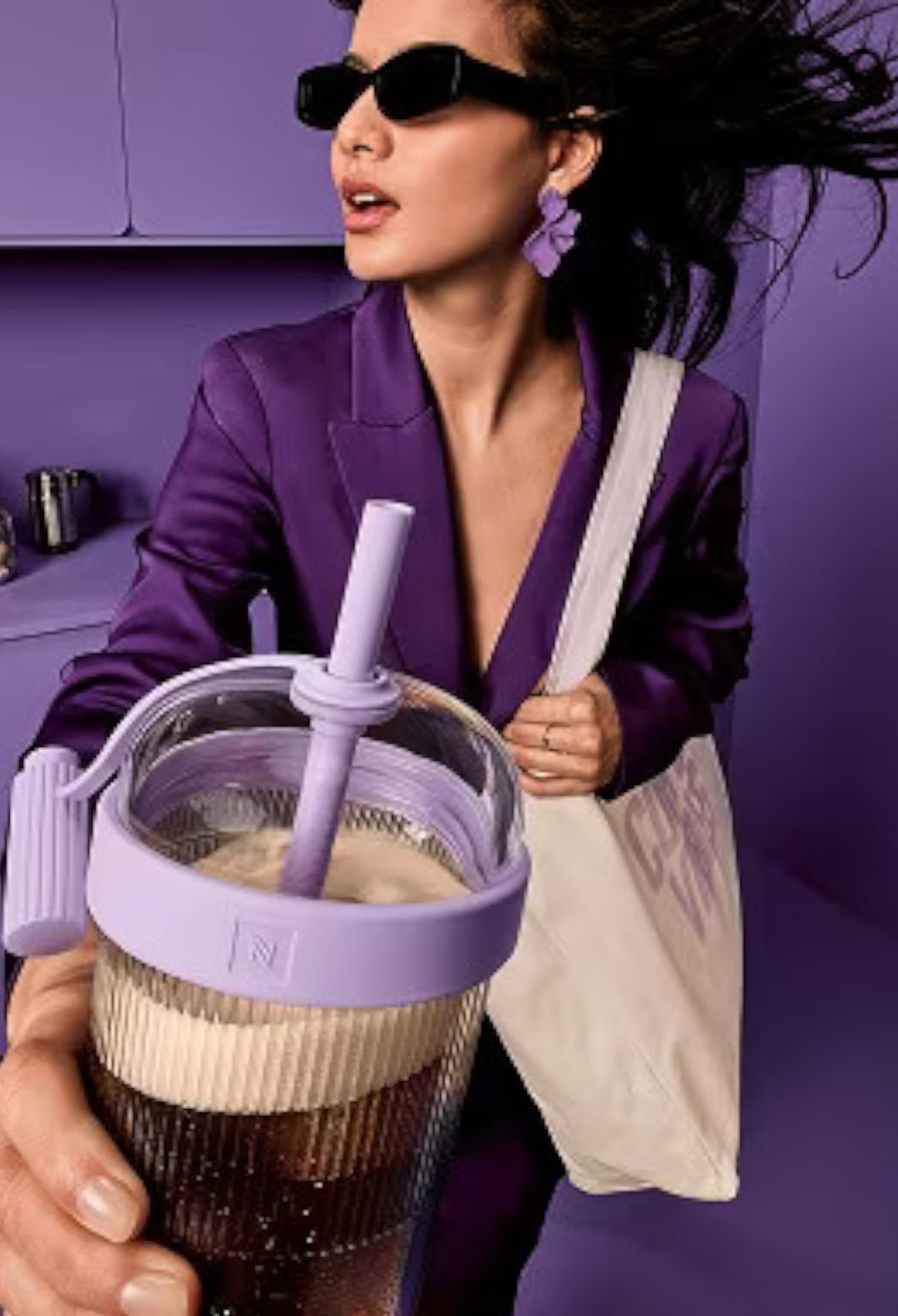 Travel Tumbler Lavender - GLAM MODA
