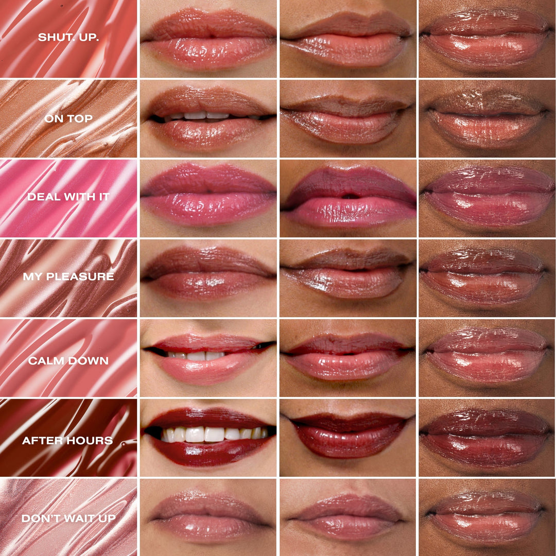 No Further Questions - High Glide Peptide Lip Gloss - GLAM MODA