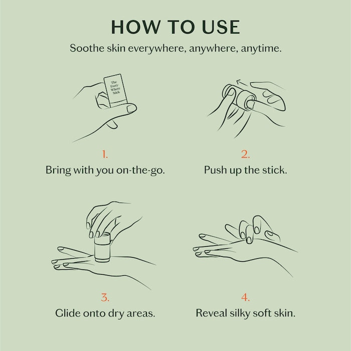 The Everywhere Stick - All-Over Treatment Balm for Dry, Chapped Skin - GLAM MODA