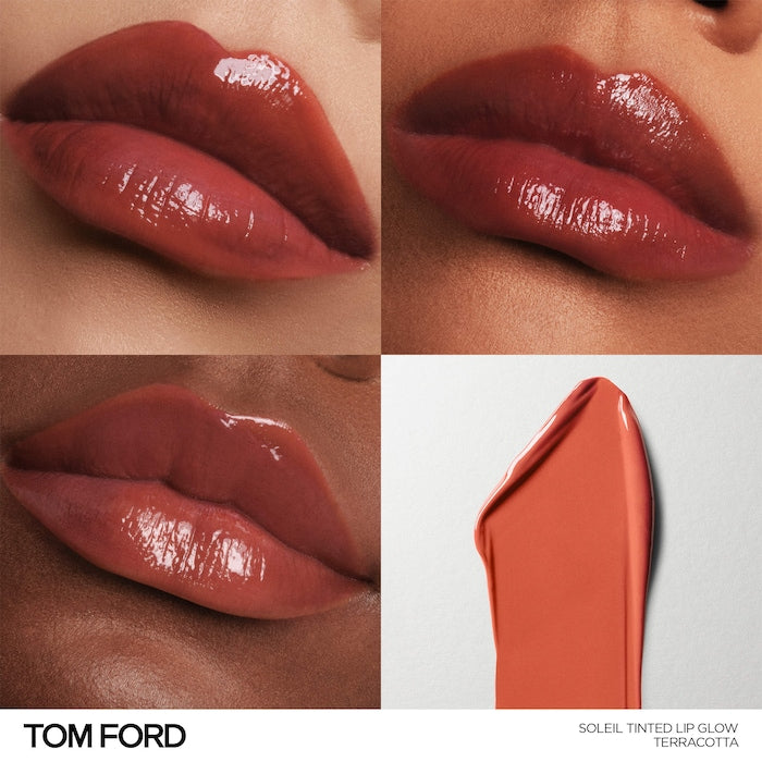 Soleil High-Shine Tinted Glow Plumping Lip Gloss - GLAM MODA