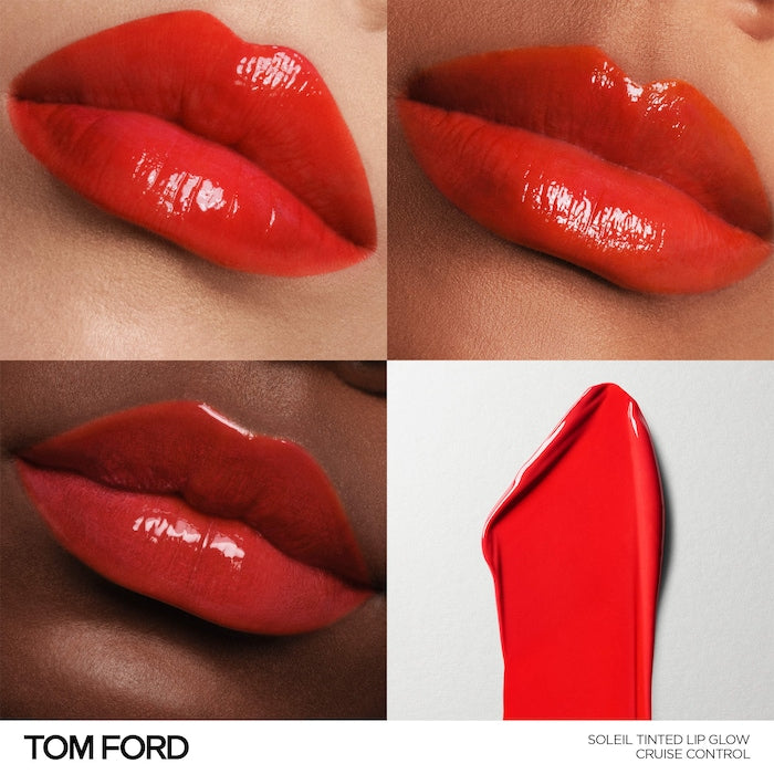 Soleil High-Shine Tinted Glow Plumping Lip Gloss - GLAM MODA