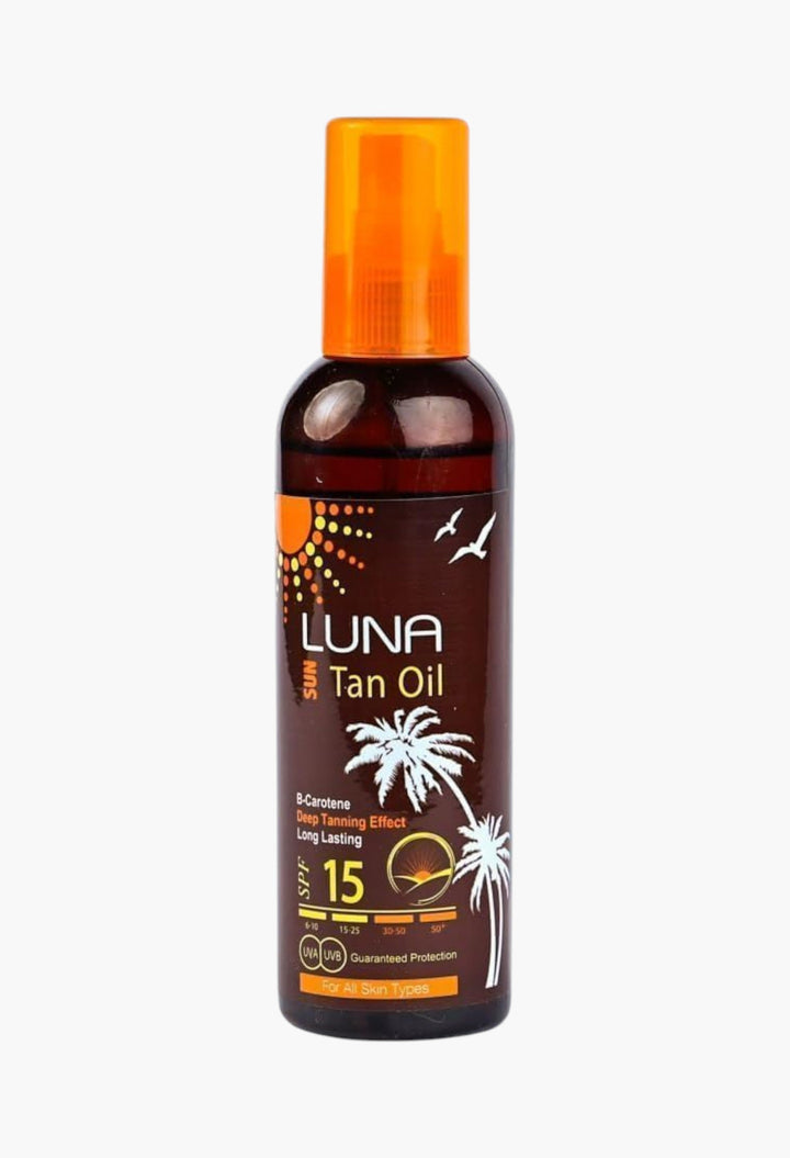 Luna Tanning Oil Spf 15 - GLAM MODA